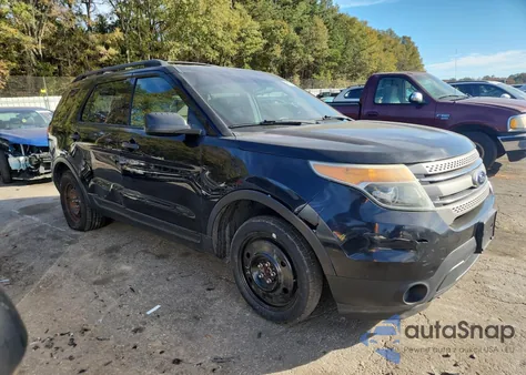 2013 Ford Explorer z USA, uszkodzony, nr VIN 1FM5K7B86DGC37628
